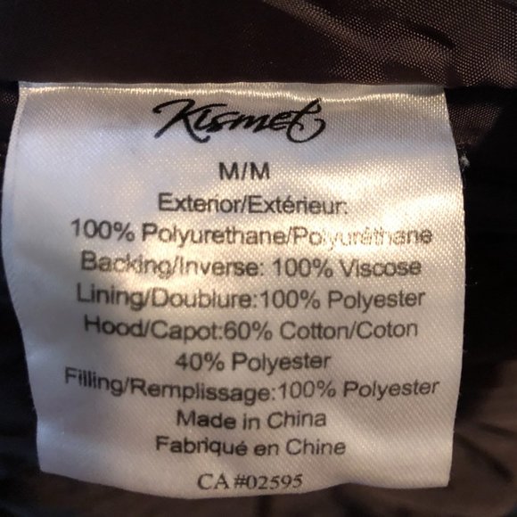 Medium Womens Kismet Faux Leather Jacket - Picture 10 of 10